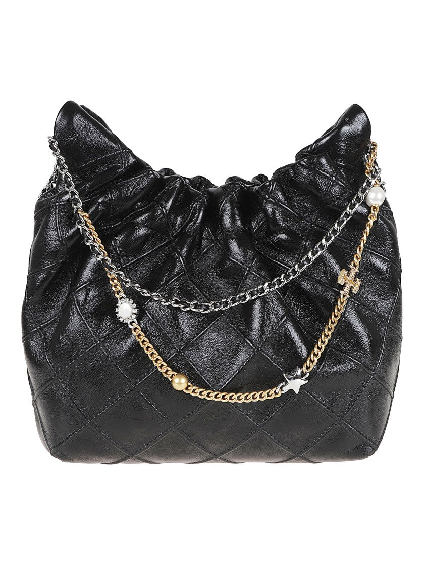 Tory Burch Quilted Lamb Leather Shoulder Bag