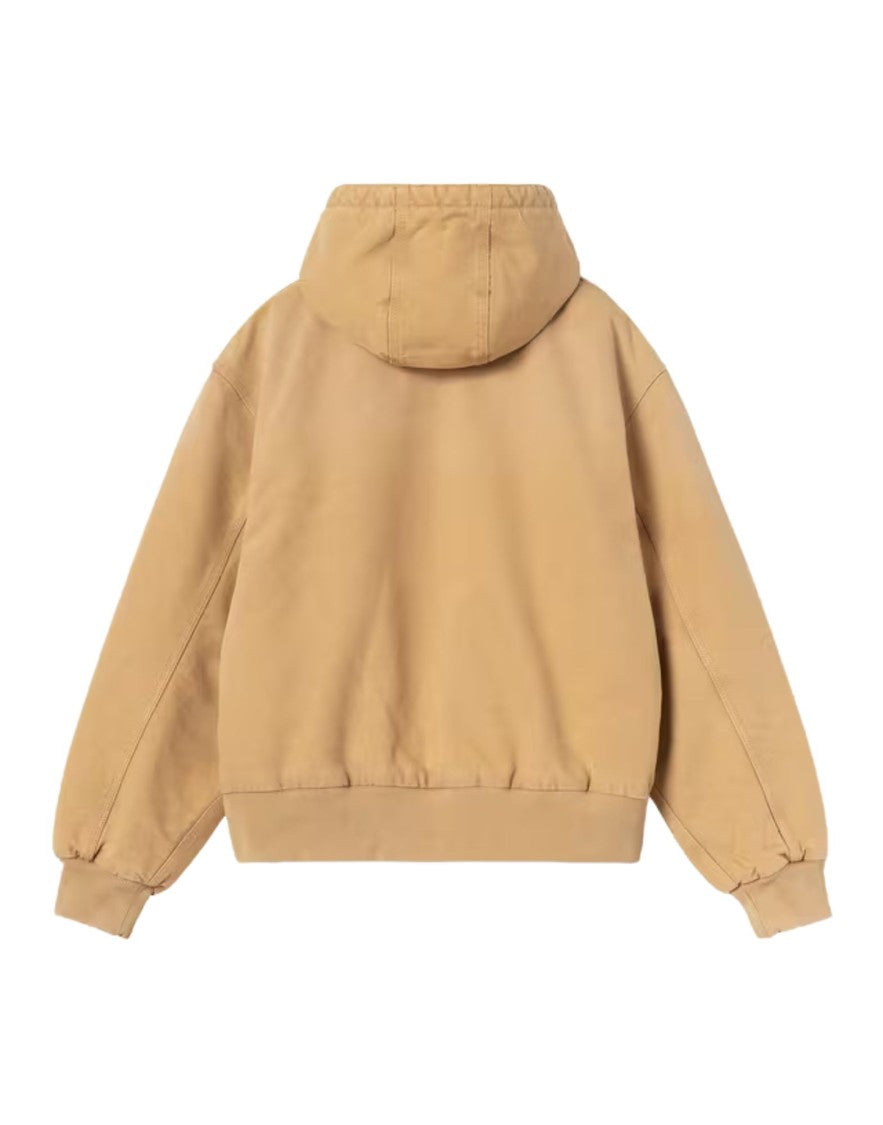 Carhartt Wip Dusty H Dearborn Canvas Hooded Quilted Jacket
