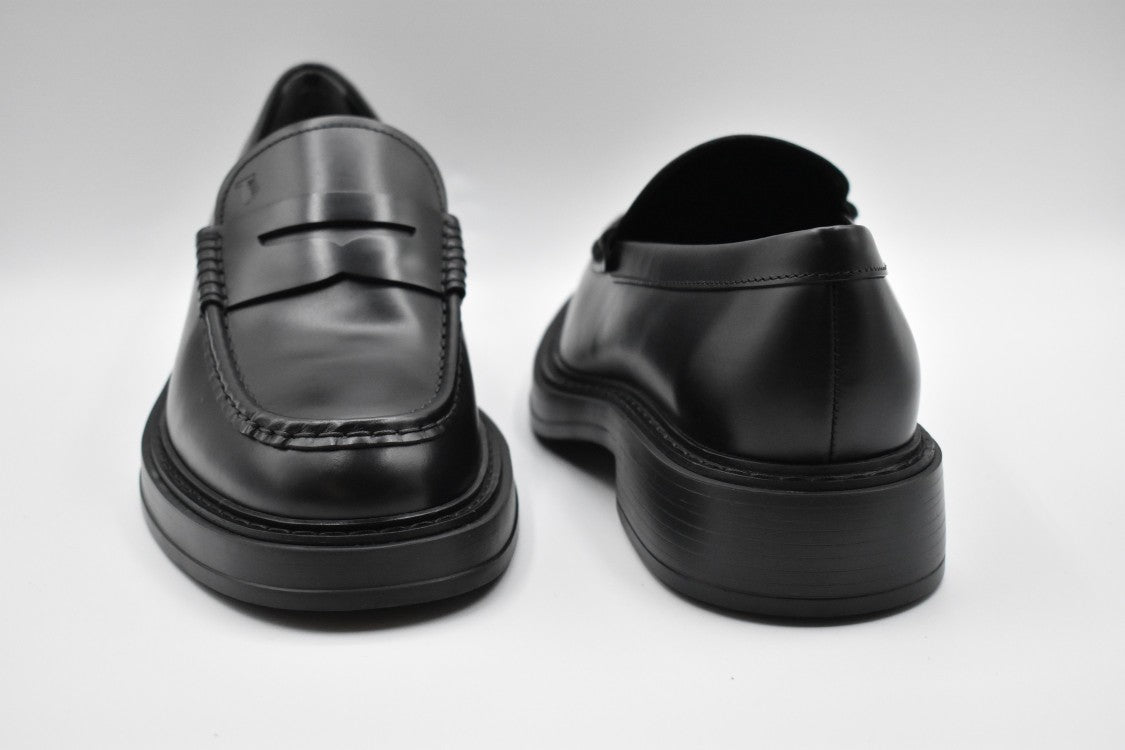 Tod's Black Loafers