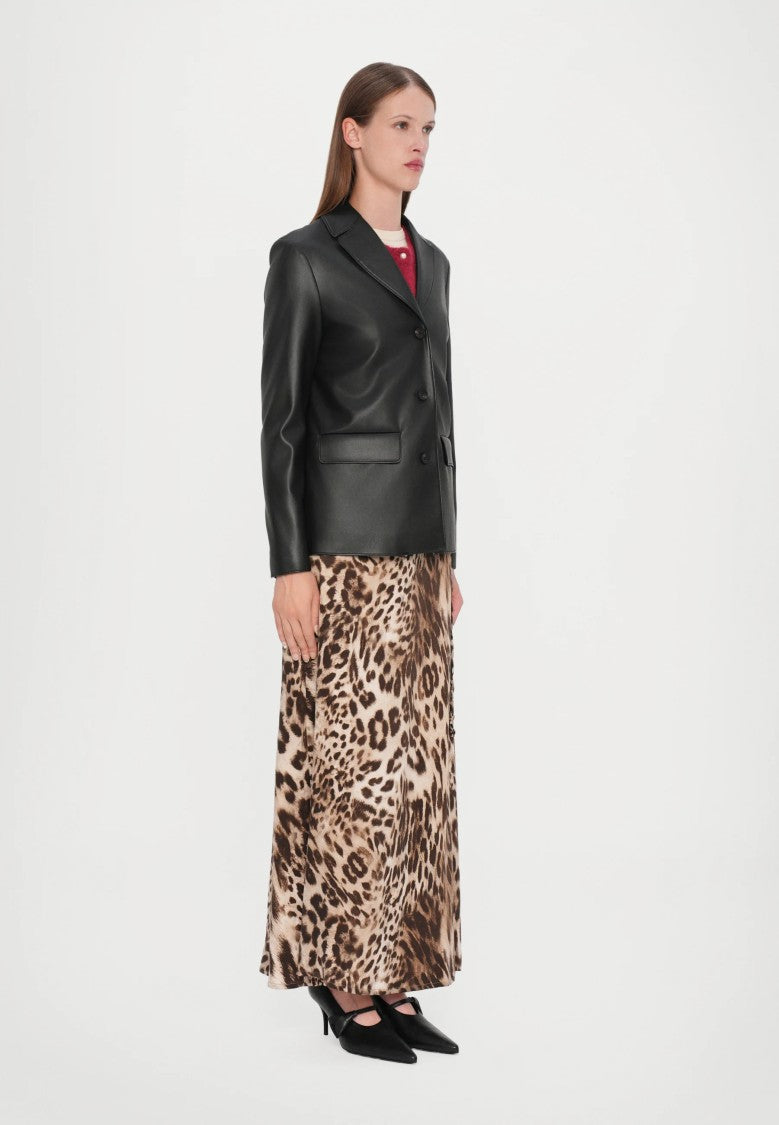 Max Mara Refined Black Tailored Jacket With Notched Lapel