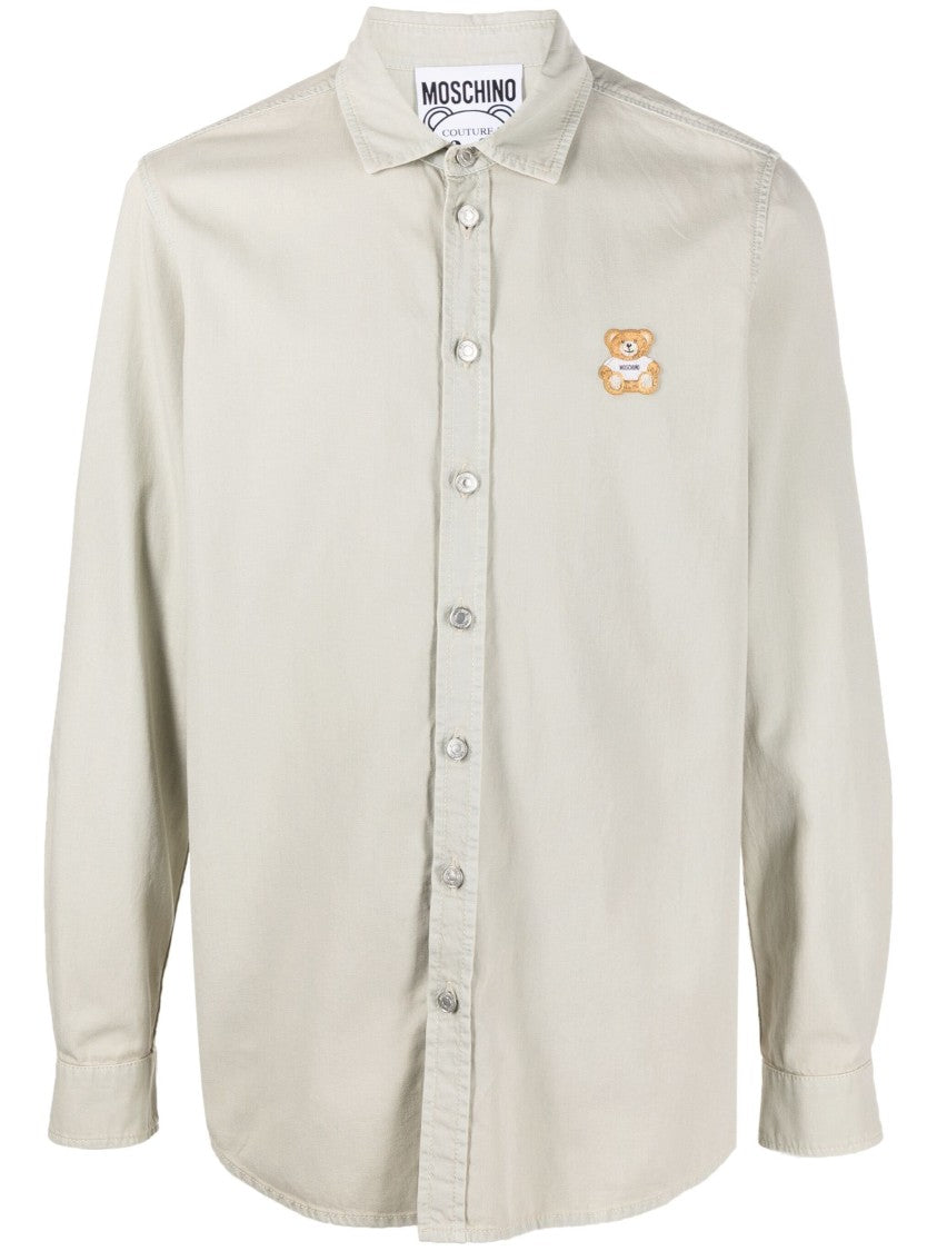 Moschino Over Dyed Denim Shirt