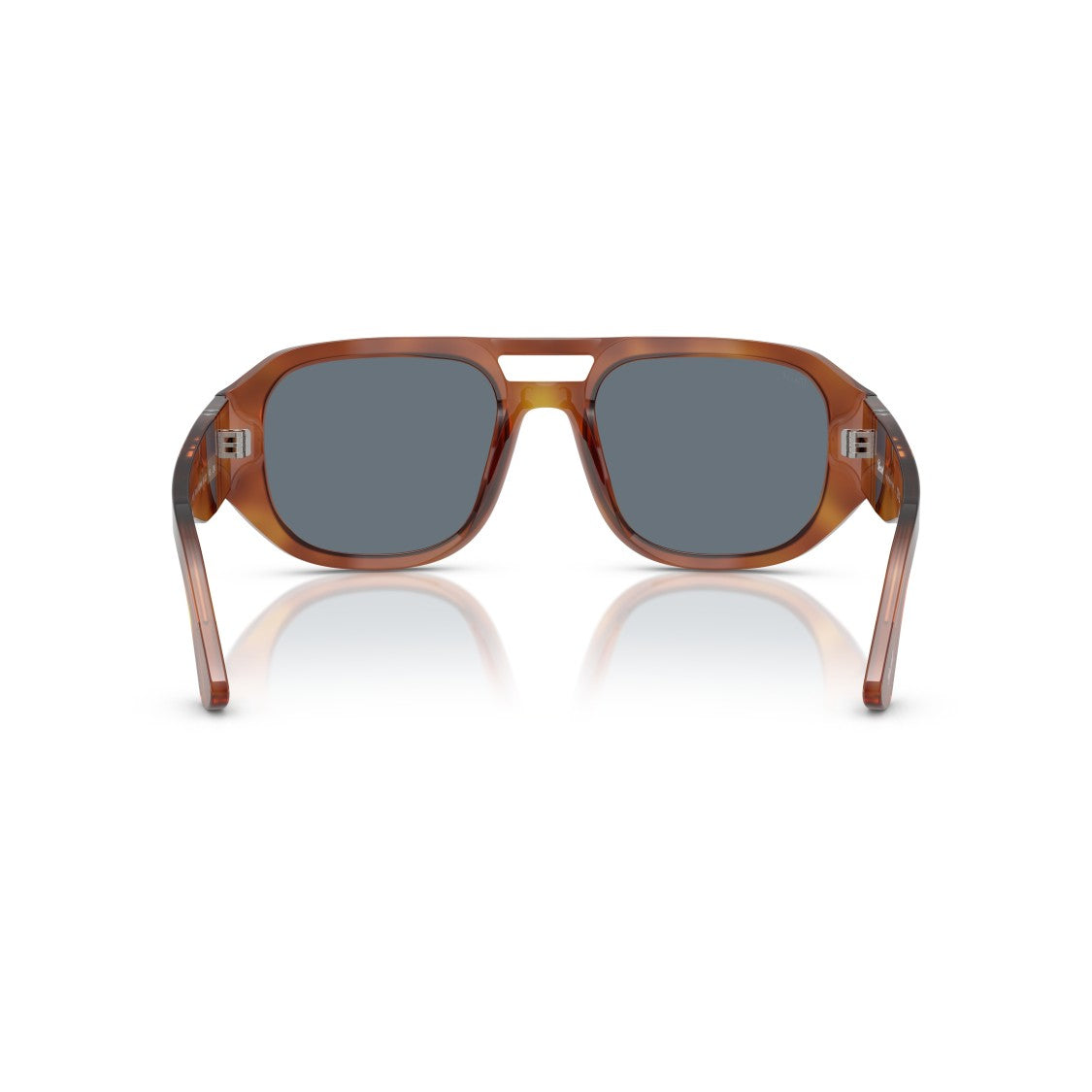 Persol 0Po3373s Rectangular Acetate Sunglasses With Tortoiseshell Pattern