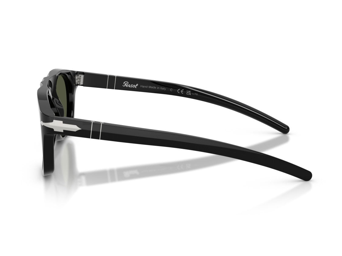 Persol Silver 0Po3401s Acetate Square Sunglasses