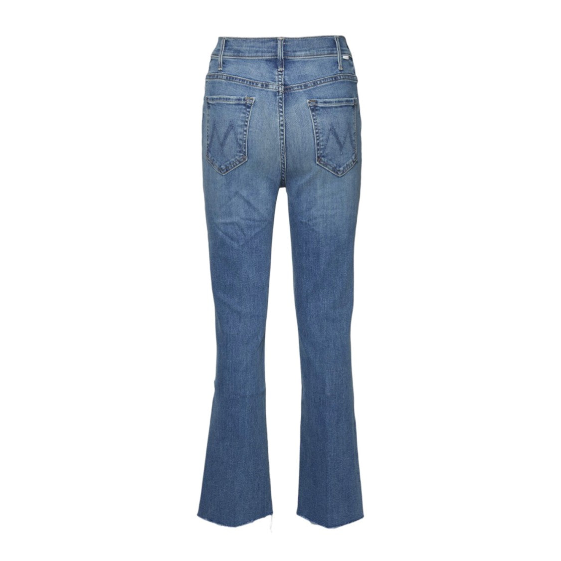 Mother Mid-Rise Straight-Leg Jeans