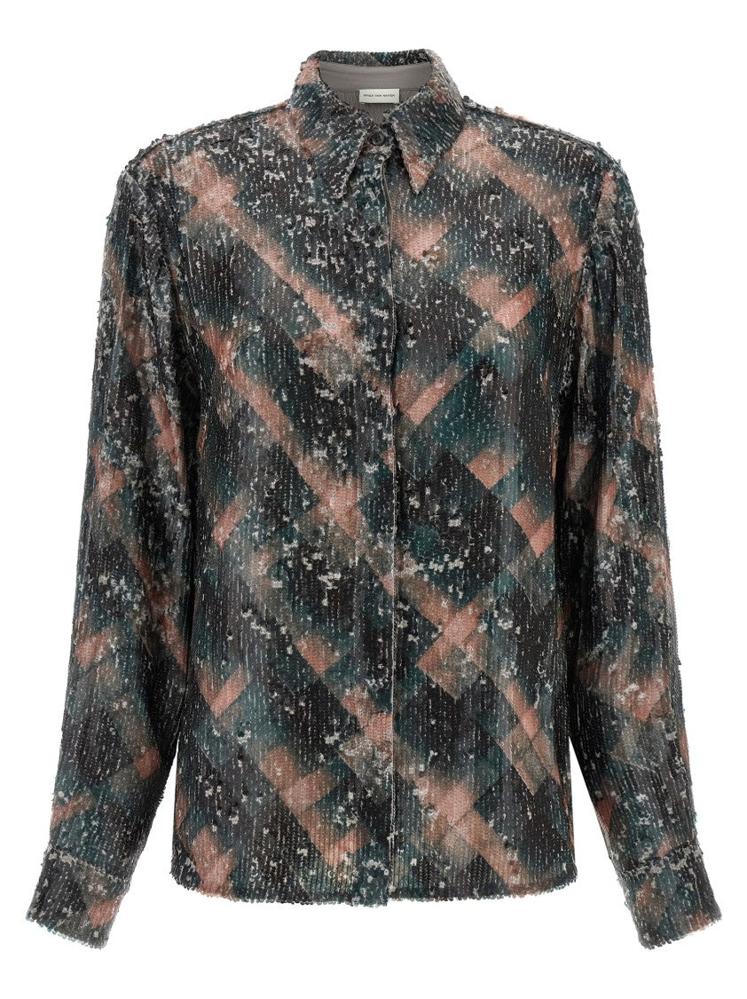 Dries Van Noten Chowy Emb Shirt