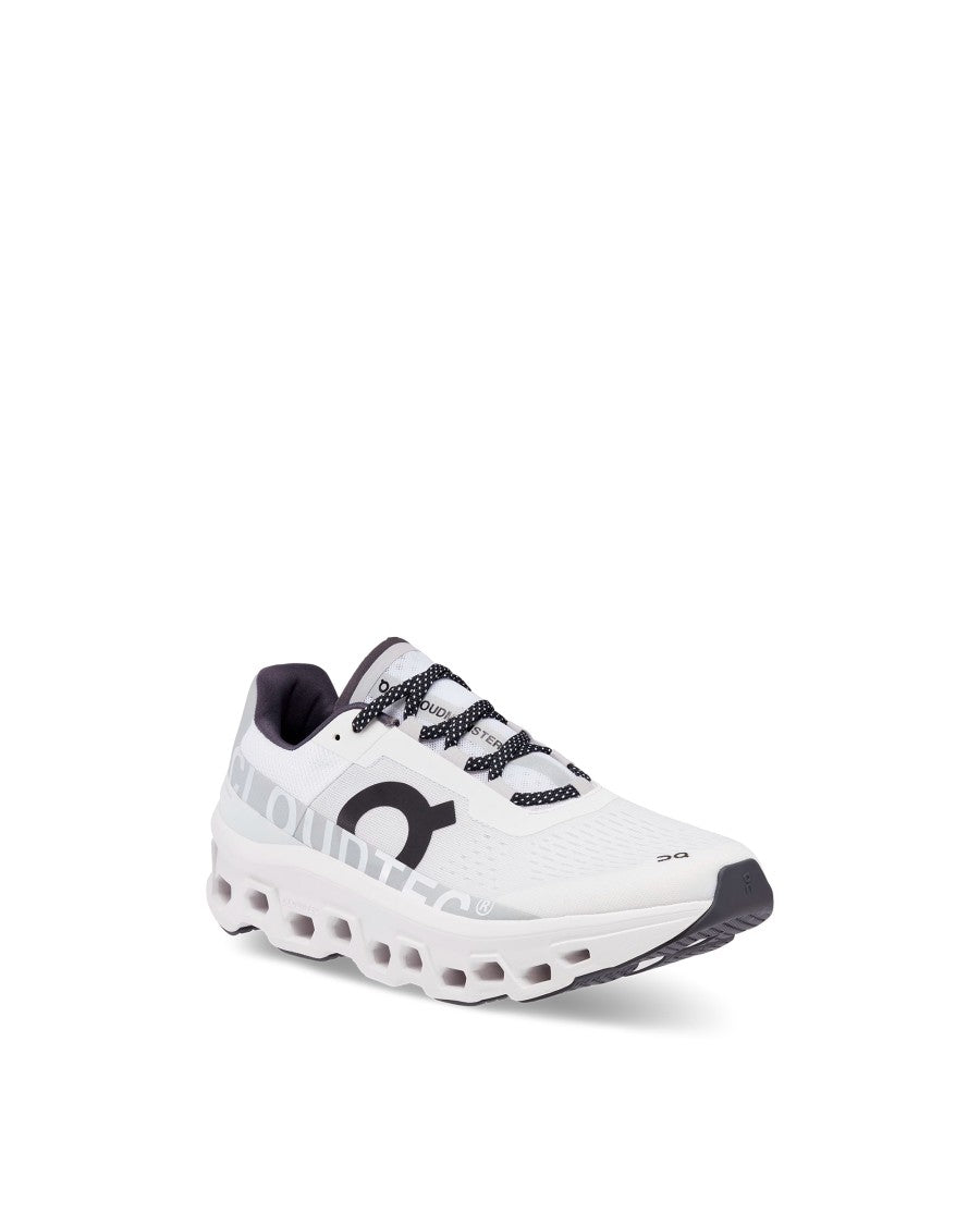 On Men's Cloudmster All White Sneakers