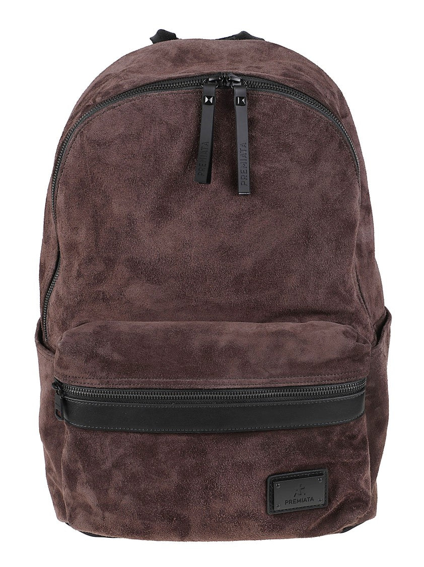 Premiata Blade Calf Leather-Blend Backpack