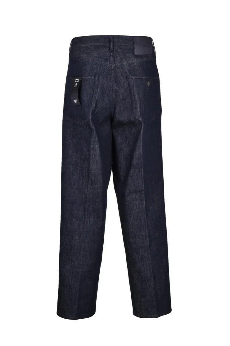 Emporio Armani Loose Fit Jeans - Blue