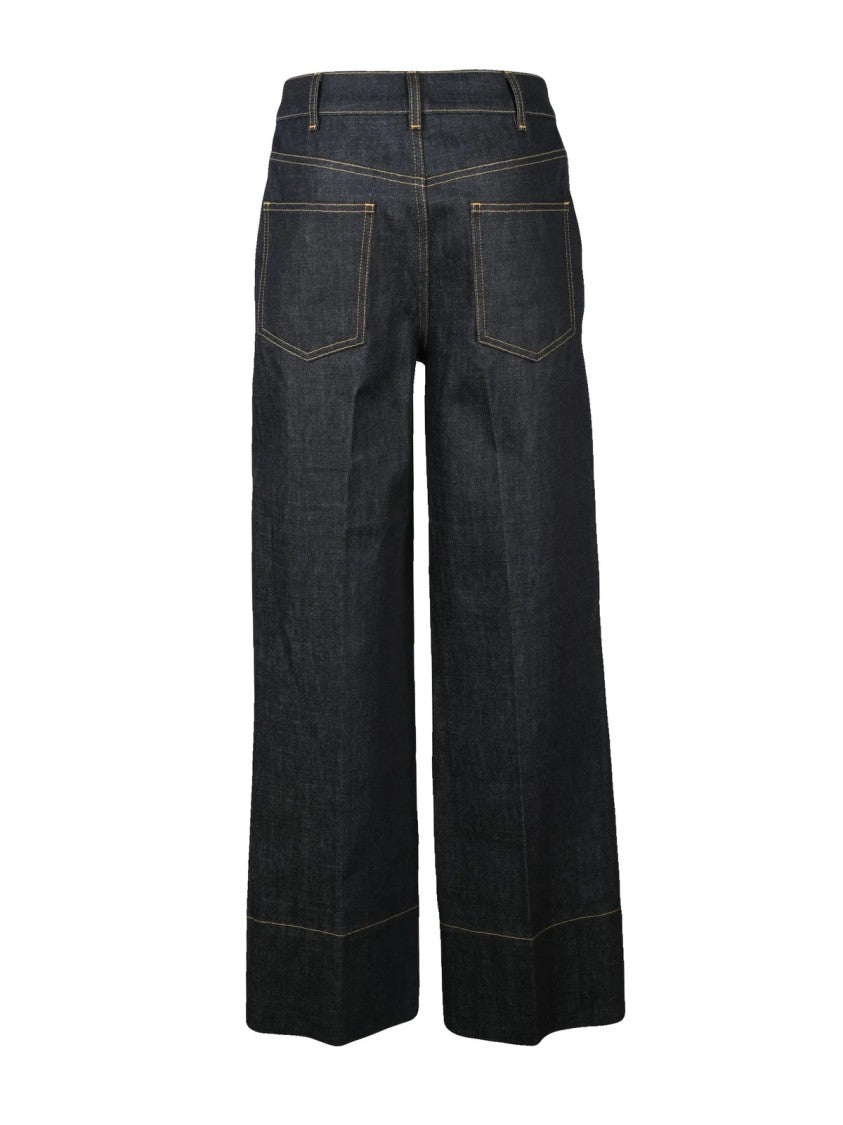 Givenchy Wide Leg Jeans - Night Blue