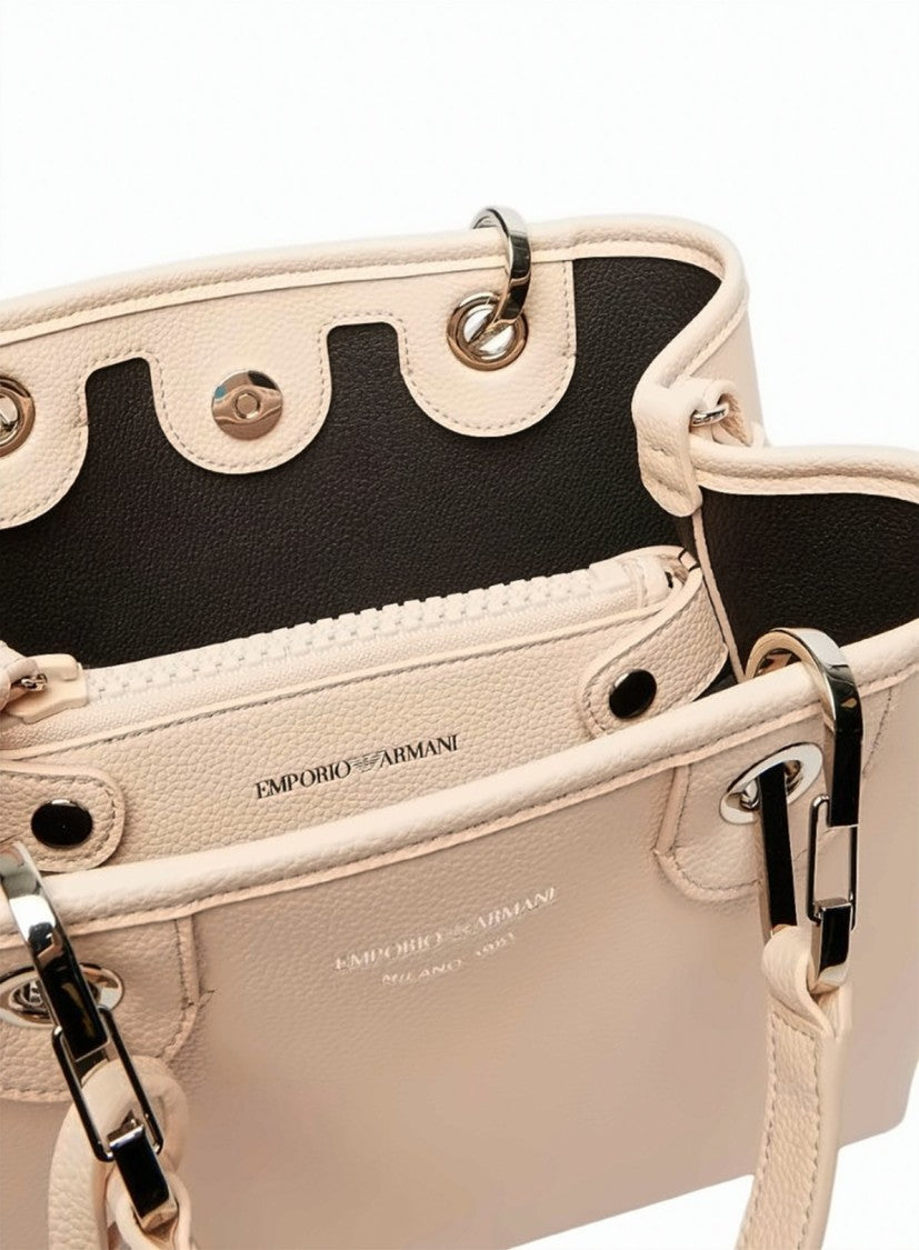 Emporio Armani Myea Deer Print Shopper Bag