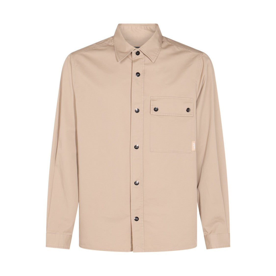 Add Modern Cotton Shirt With Classic Collar