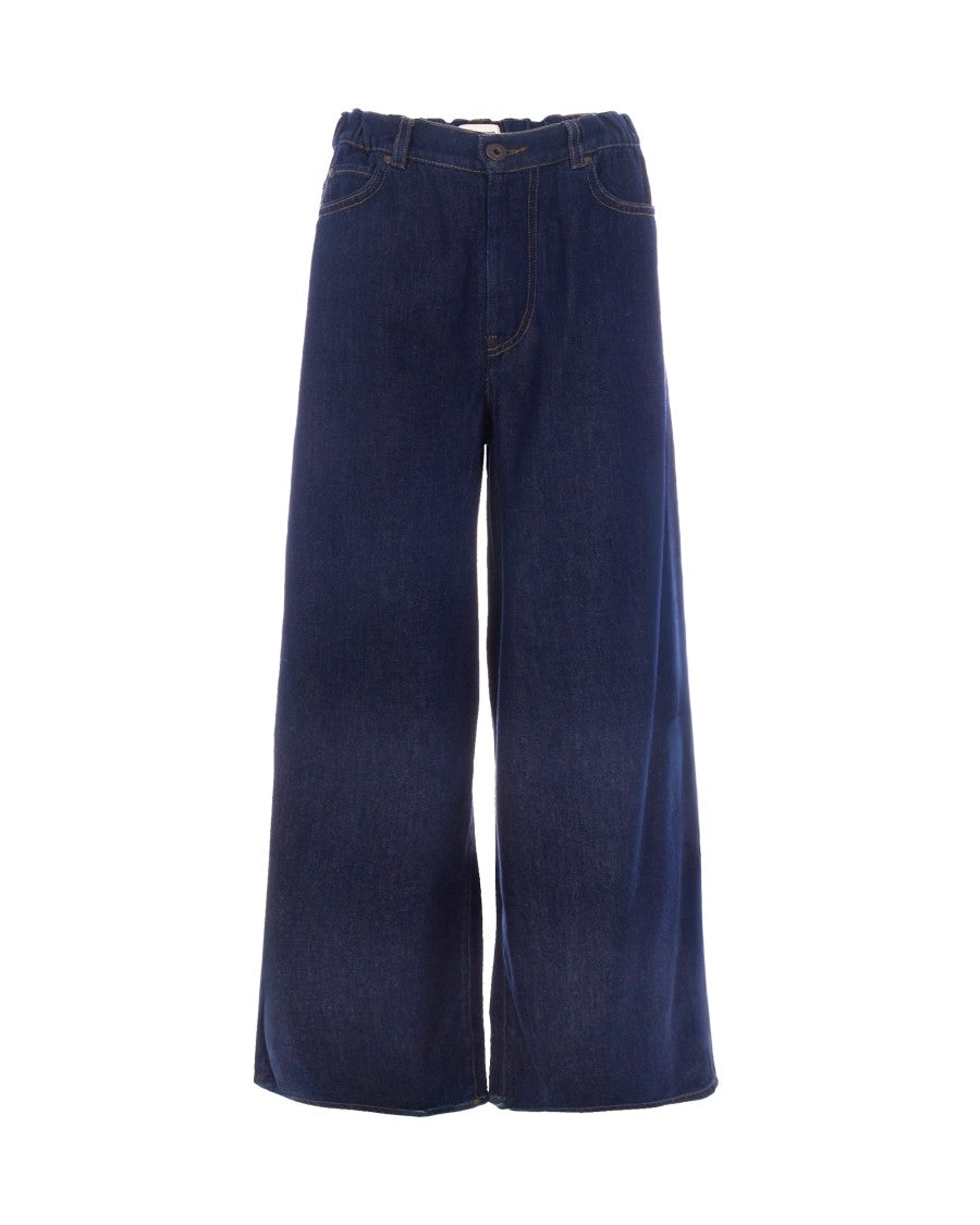 Max Mara Dark Indigo Zattera Cotton Jeans
