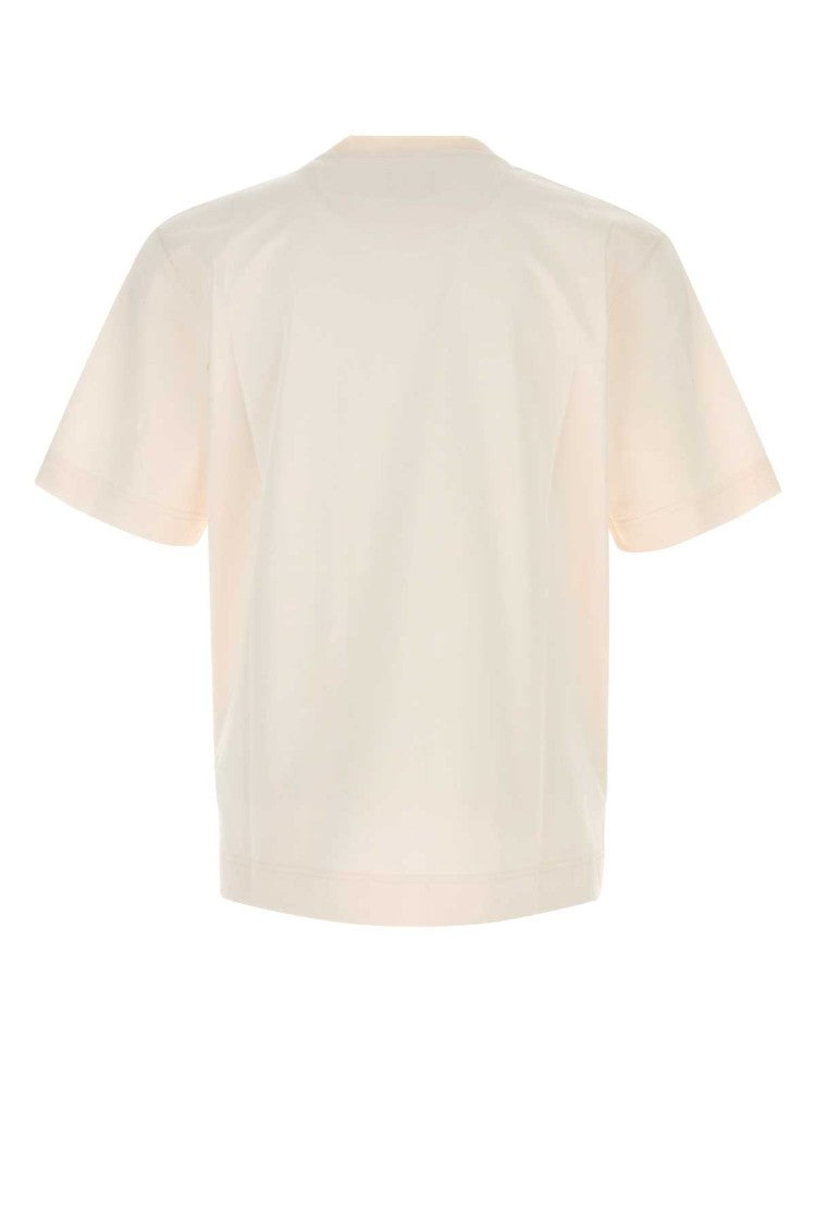 Fendi Ivory Cotton T-Shirt