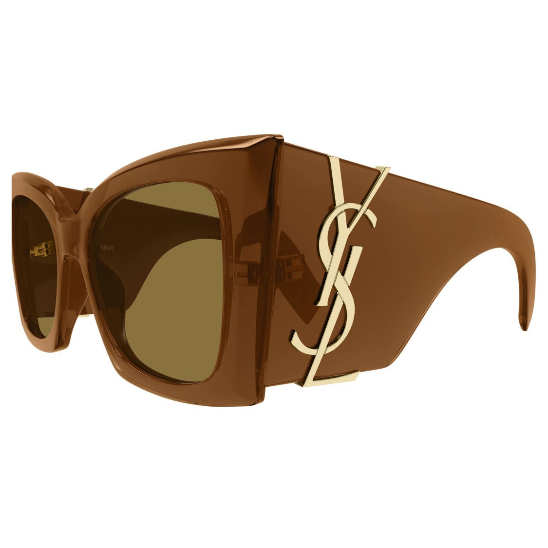 Saint Laurent Oversized Square Frame Sunglasses With Logo Detail