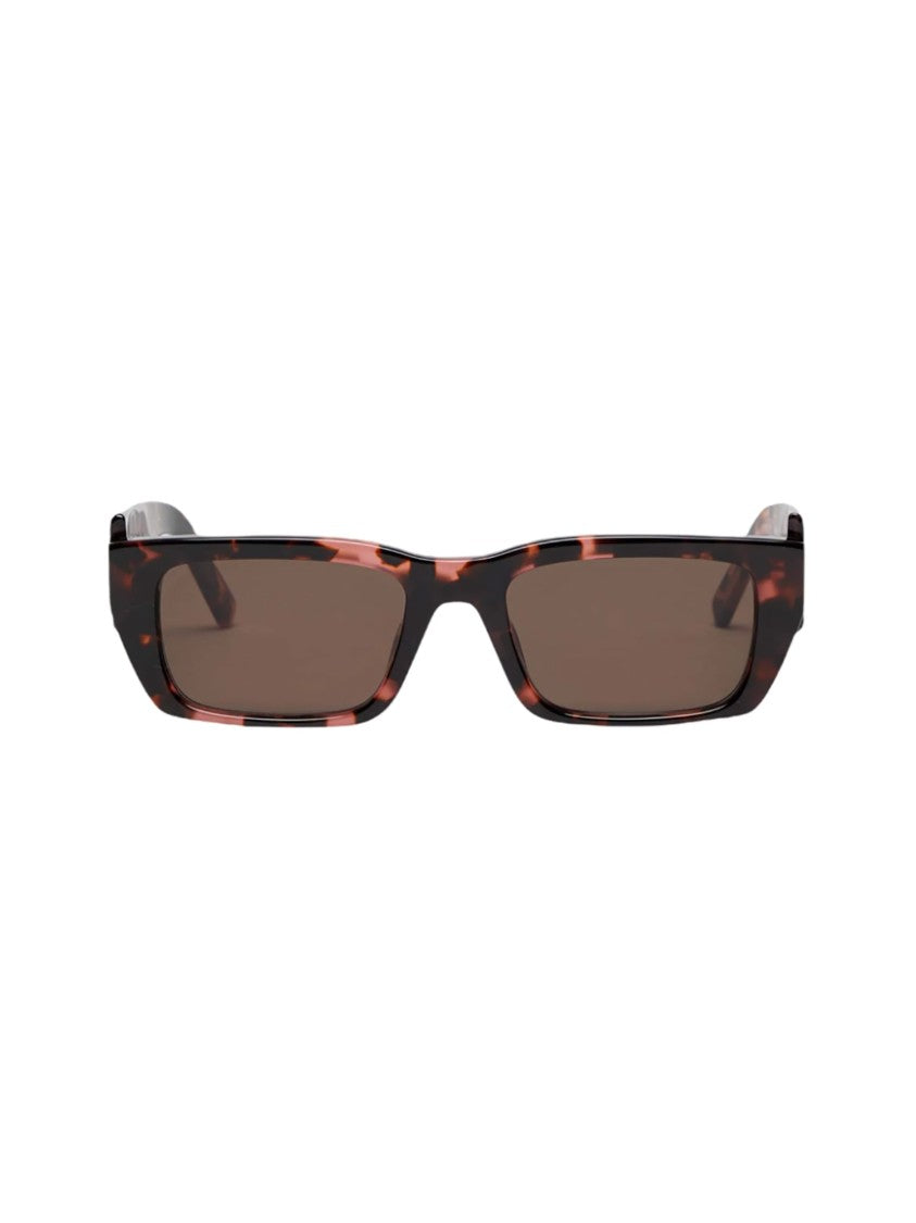 Palm Angels Brown Havana Dark Acetate Tortoiseshell Sunglasses