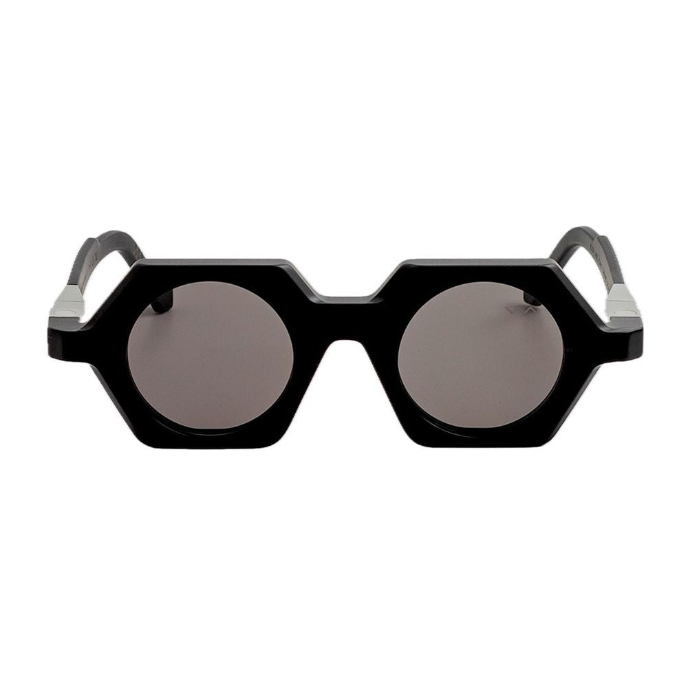 Vava Bl0047 Black Label Bold Black Bio-Acetate Sunglasses