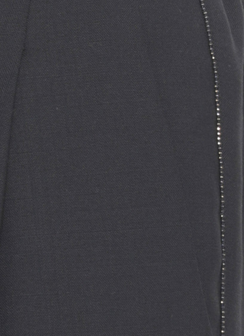 Fabiana Filippi Lightpoint Detail Wool Pants