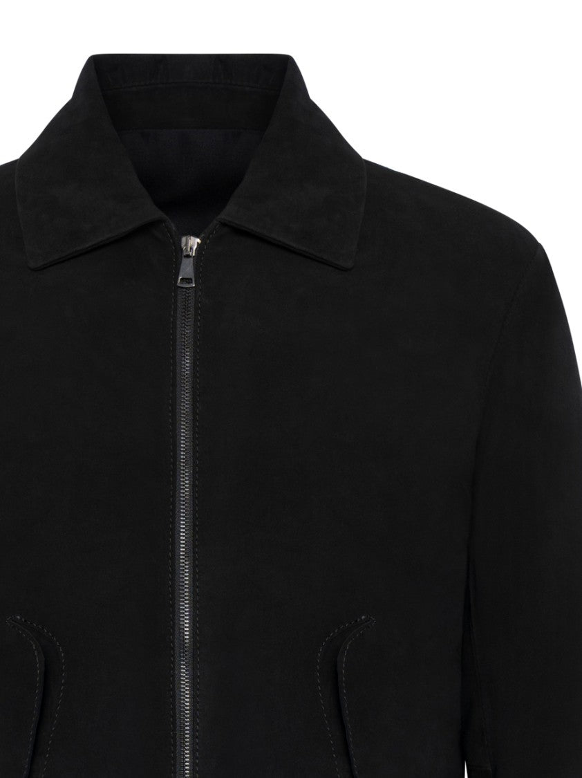 Franzese Collection Water-Repellent Suede Lambskin Jacket