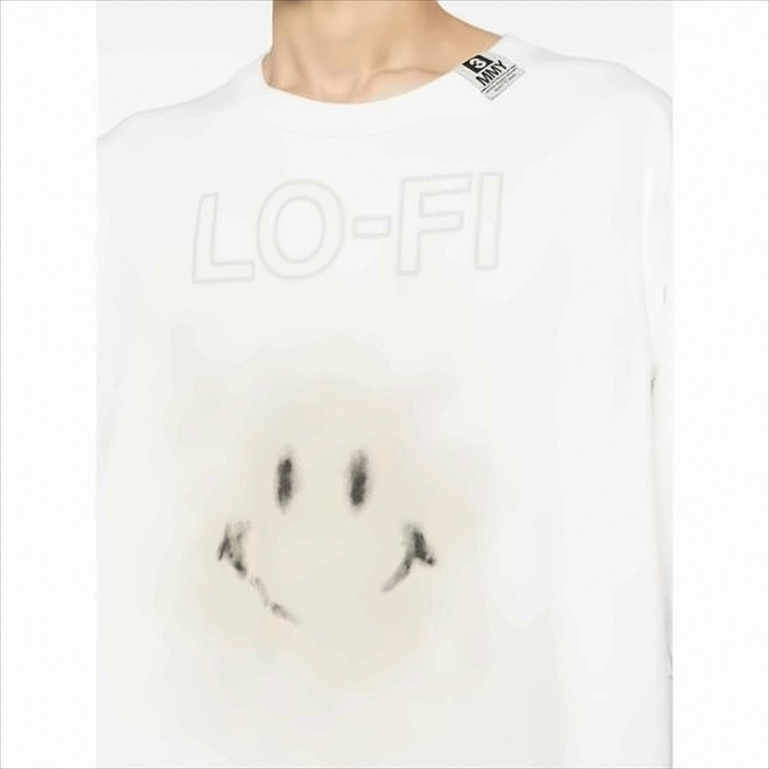 Maison Mihara Yasuhiro Oversized Short-Sleeve T-Shirt With Playful Smiley Face Graphic