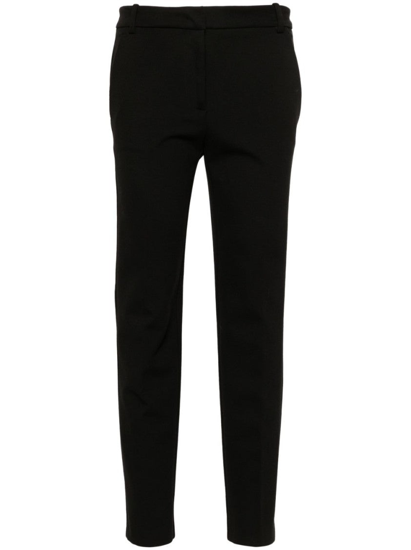 Pinko Straight-Leg Trousers With Tailored Fit And Minimalist Design