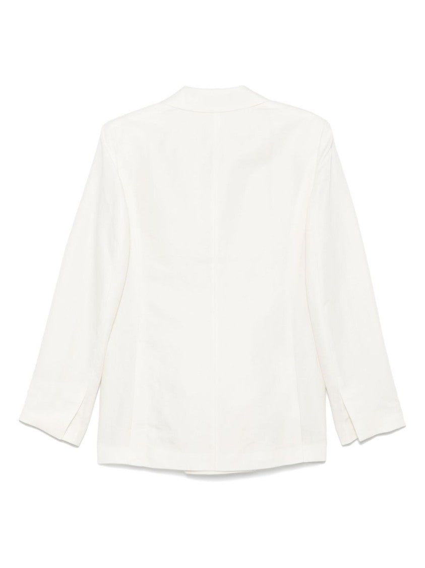 Calvin Klein Tech Texture Waistcoat With Peak Lapels And Flap Pockets