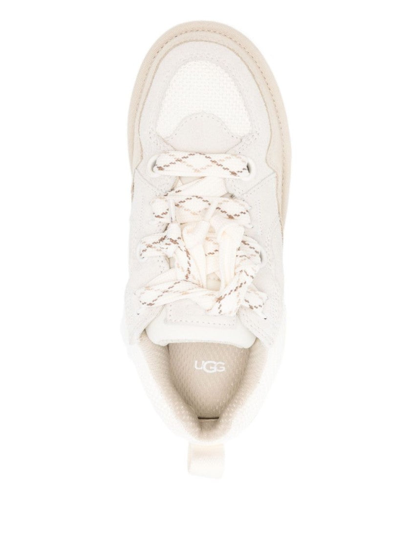 Ugg Low-Top Sneakers With Suede Panels