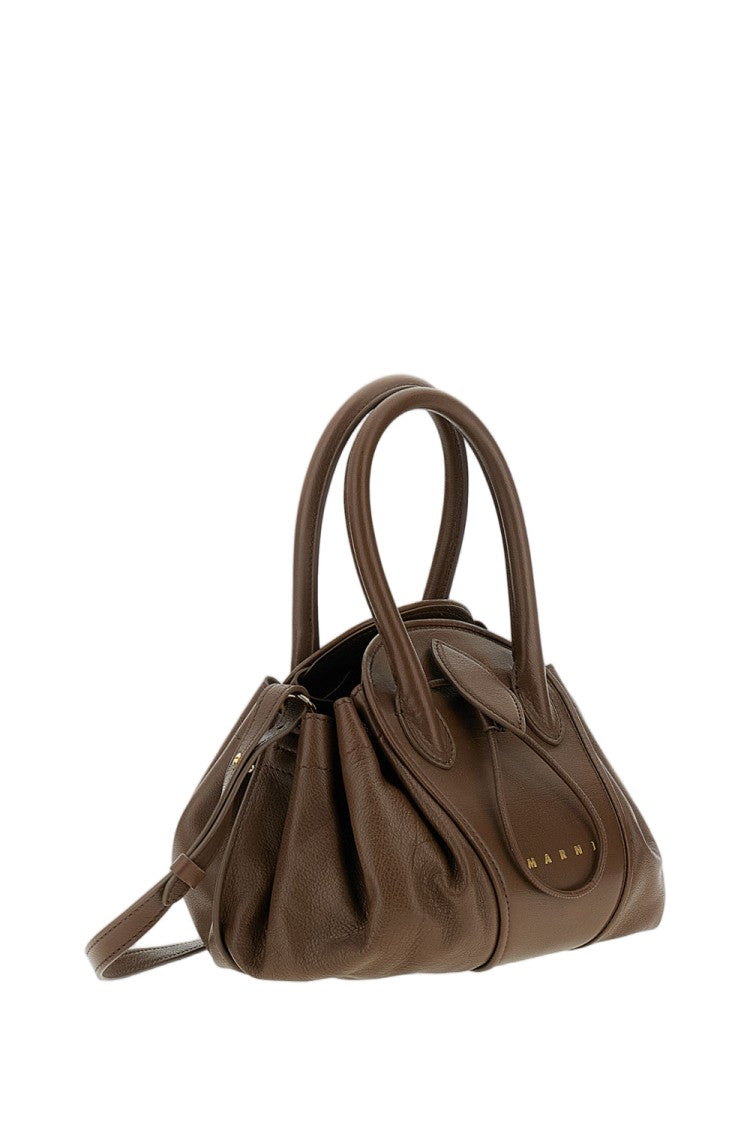 Marni Brandy Tulipea Small Leather Bag