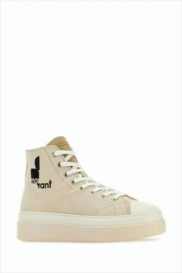 Isabel Marant High-Top Sneakers With Minimalist Design