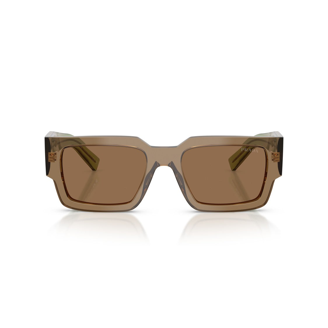 Prada 0Pr B17s Oversized Rectangular Acetate Sunglasses