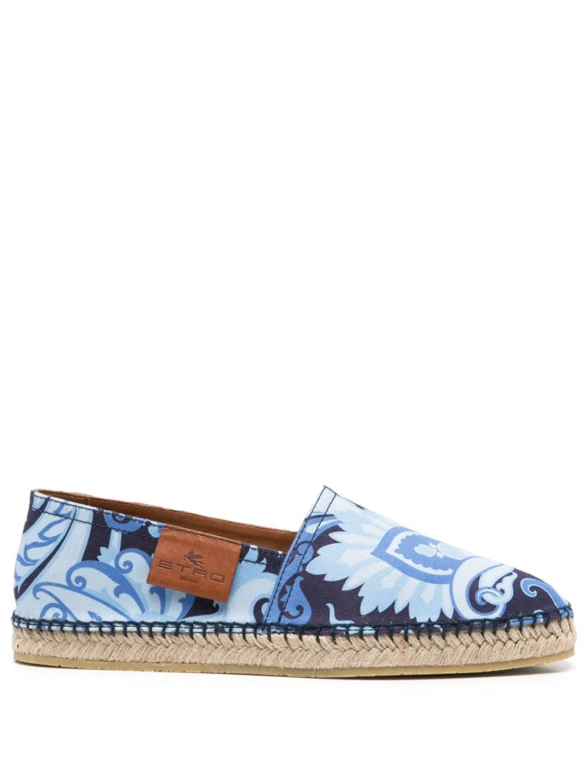 Etro Espadrillas Canvas Stampato