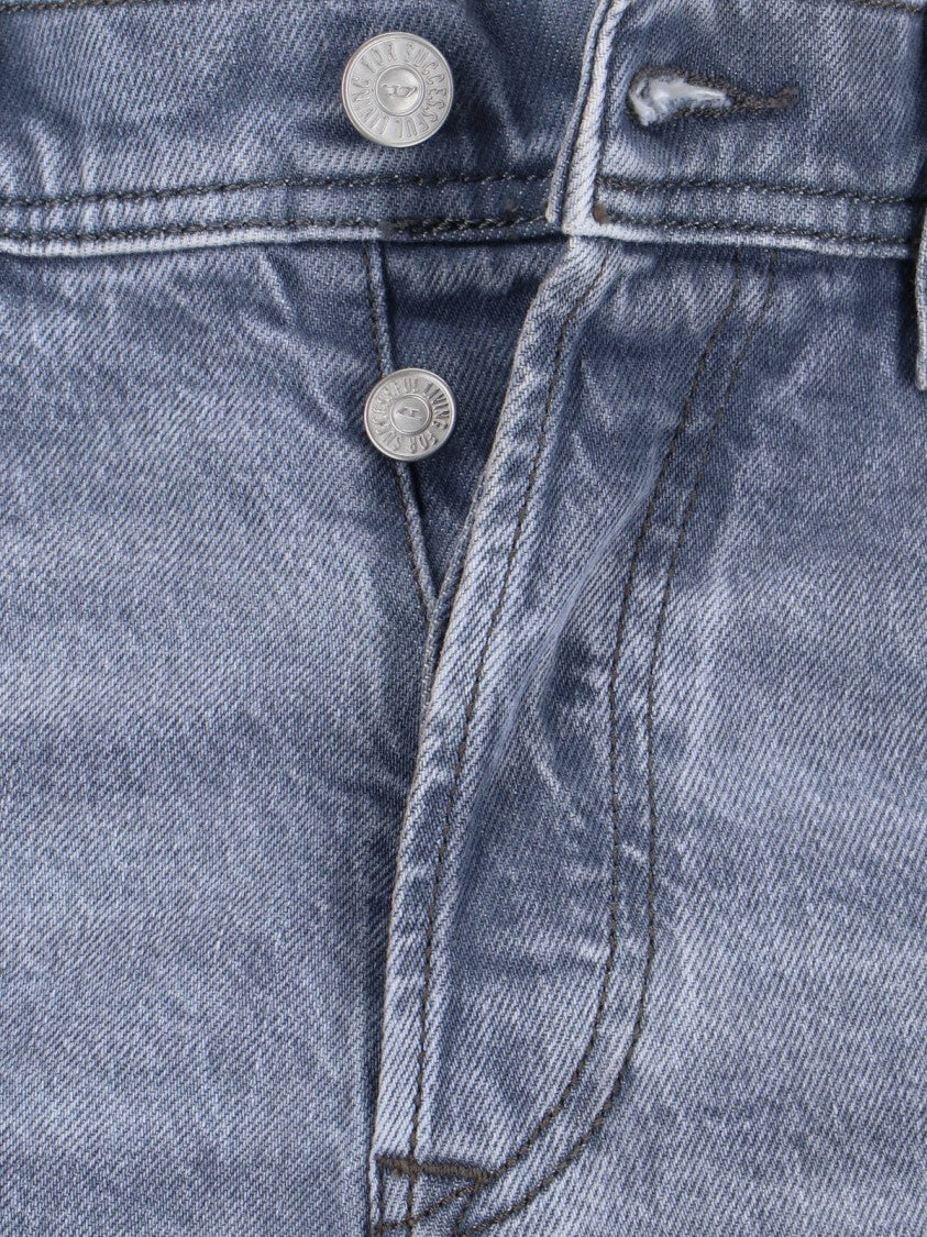 Diesel Slim-Fit Stretch Denim Jeans With Five-Pocket Design