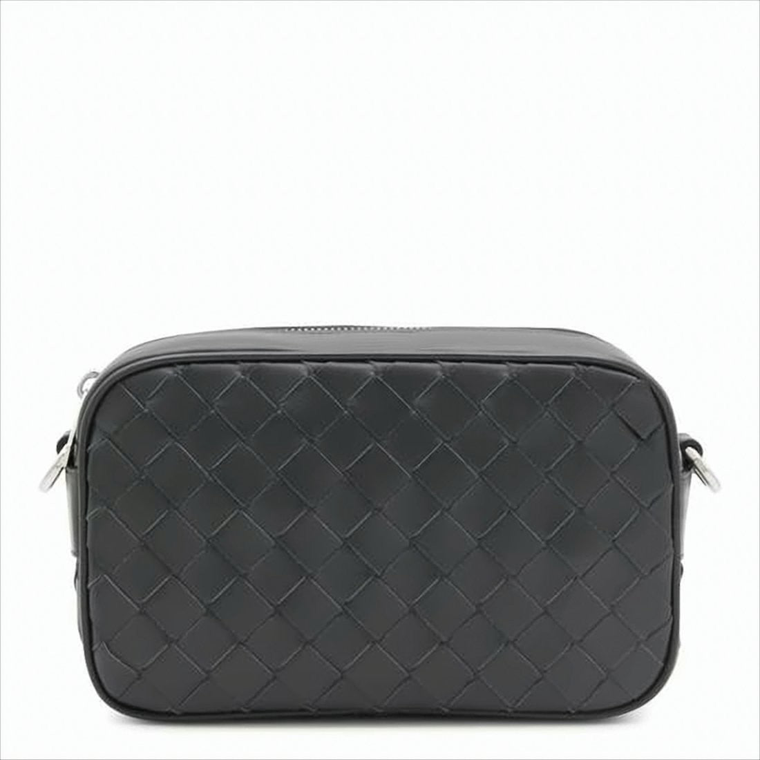 Bottega Veneta Rectangular Woven Leather Crossbody Bag