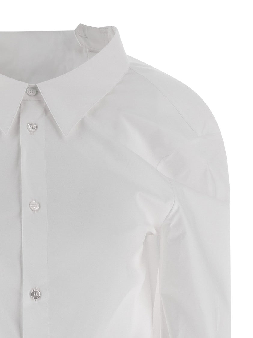 Mm6 By Maison Margiela 'Numeric Signature Mm6' Embroidered Shirt