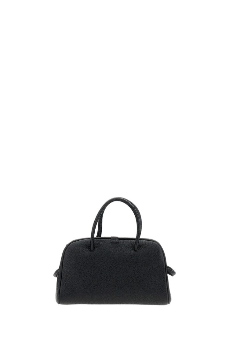Jacquemus Petite Structured Bowling Bag With Bow Detail
