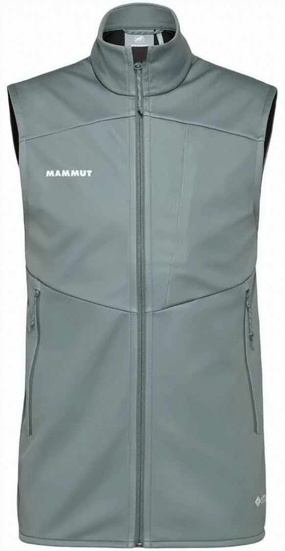 Mammut Grey Vest With High Collar