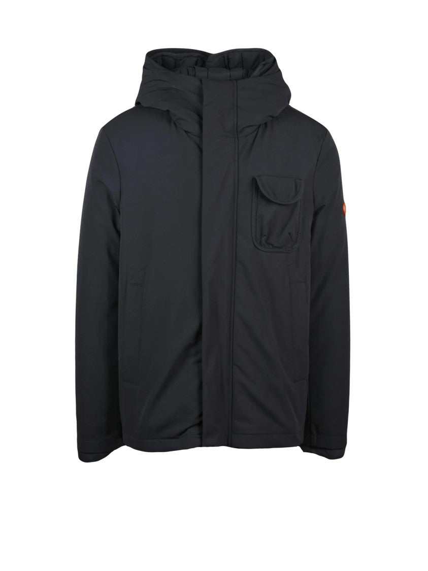 Dekker Quilted Jacket With Hood And Functional Details