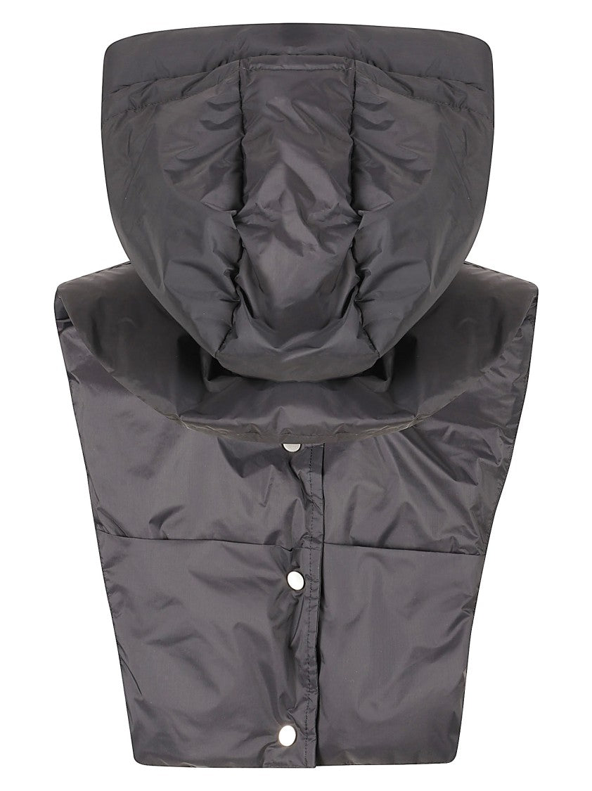 Yves Salomon Detachable Padded Collar Accessory With Adjustable Neckline