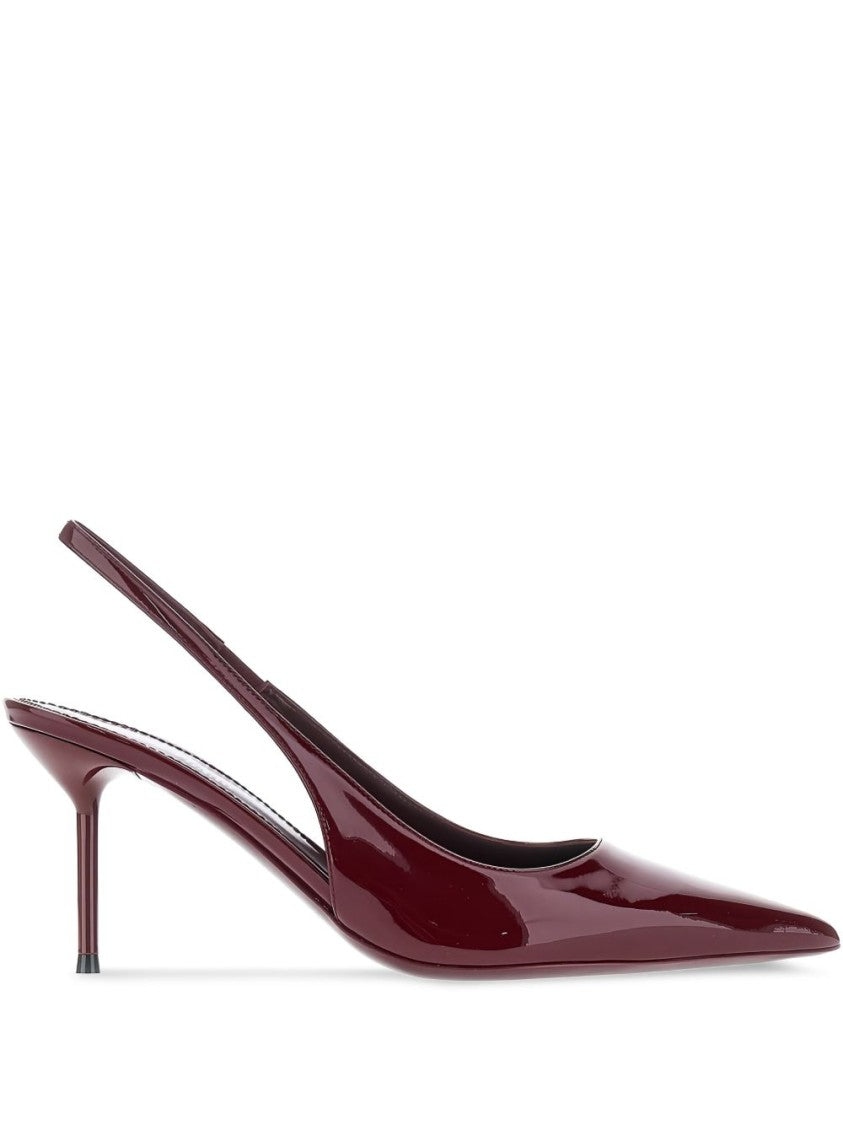 Paris Texas Silk And Nylon Pointed Stiletto Pumps