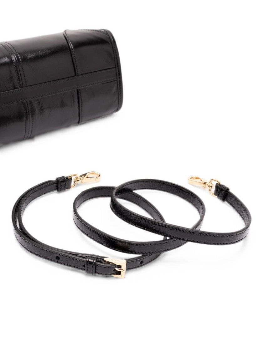 Prada Black Rectangular Calf Leather Handbag