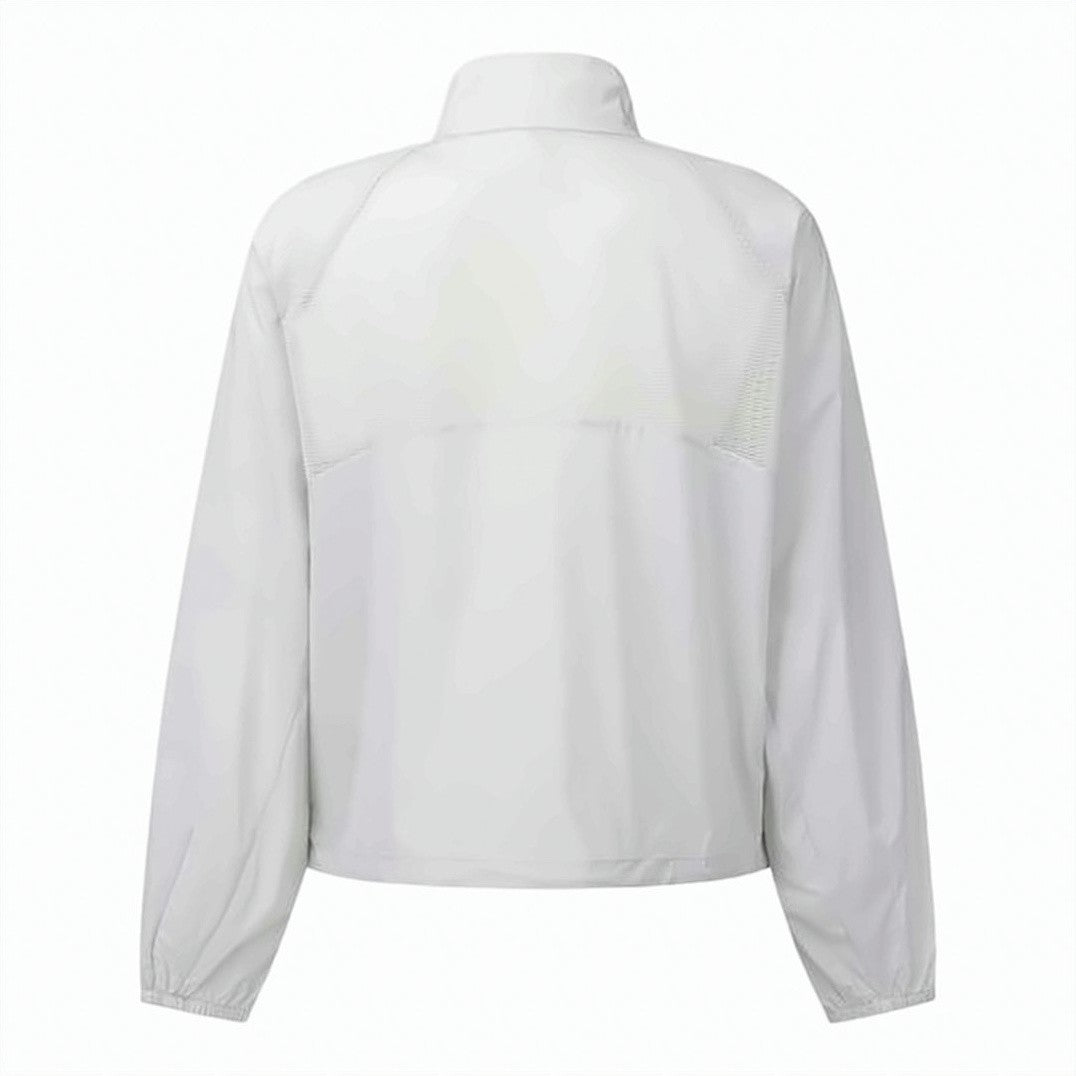 Salomon Lightweight Ventilated Jacket With High Collar And Full Zipper