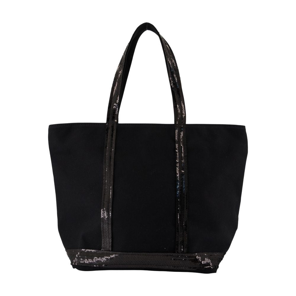 Vanessa Bruno M Zippe Shopper Bag - Cotton - Black