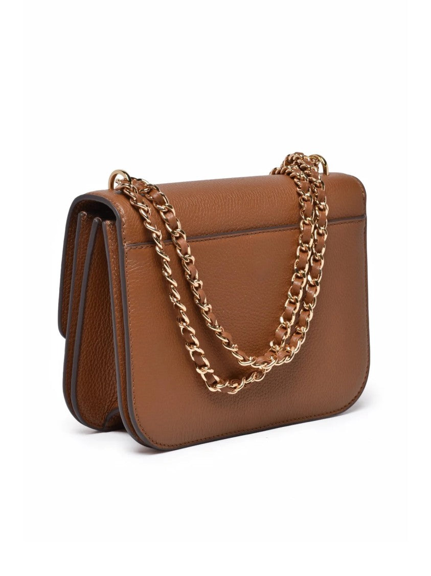 Tory Burch Brown Calfskin Small Shoulder Bag