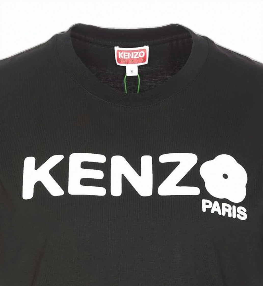 Kenzo Relaxed-Fit Graphic Tee With Paris Logo