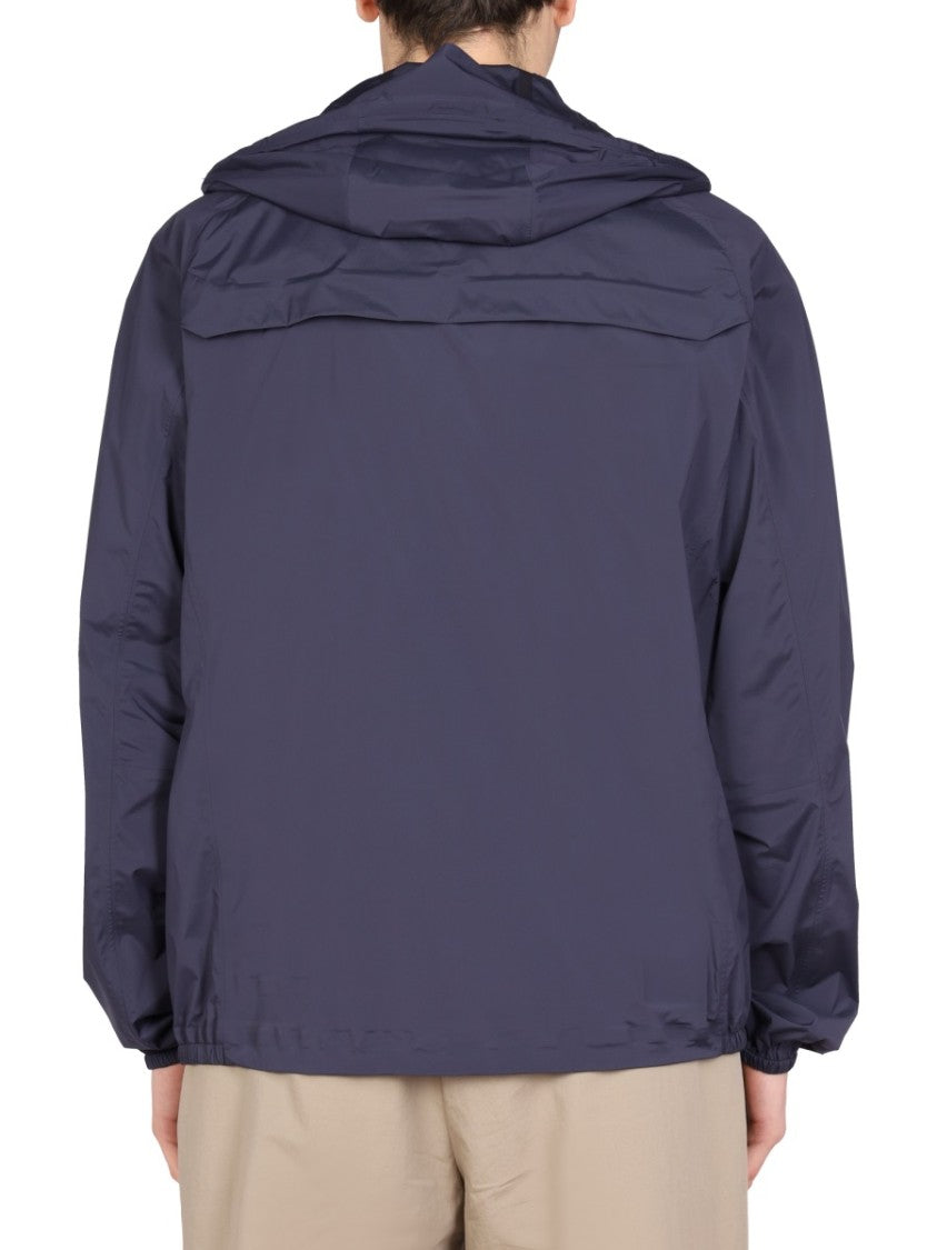 Monobi Tall Hooded Neck Nylon Jacket