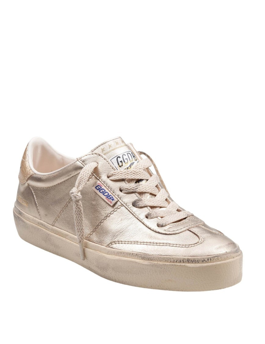 Golden Goose Soul Star Sneakers In Premium Laminated Leather