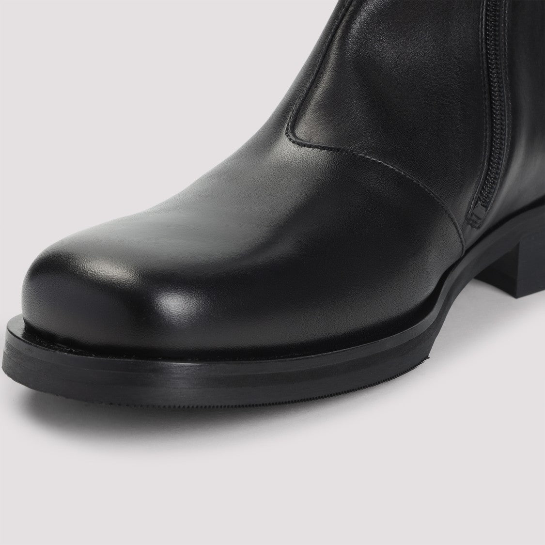 Our Legacy Black Cow Leather Camion Boots