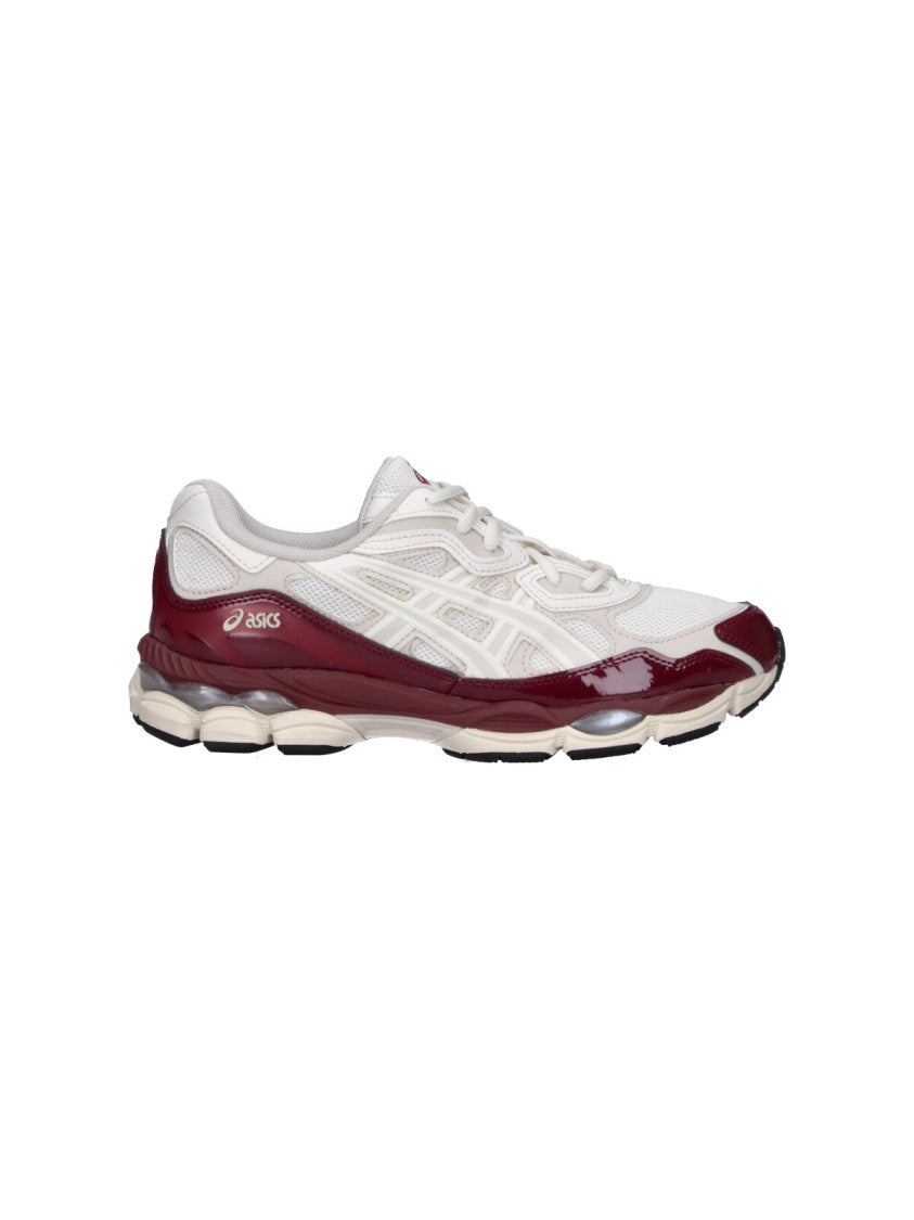Asics Cream Fabric Gel-Nyc Low-Top Sneakers