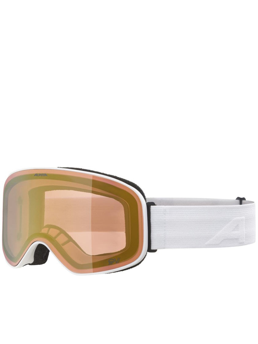 Alpina White Slope Qv Wraparound Sunglasses