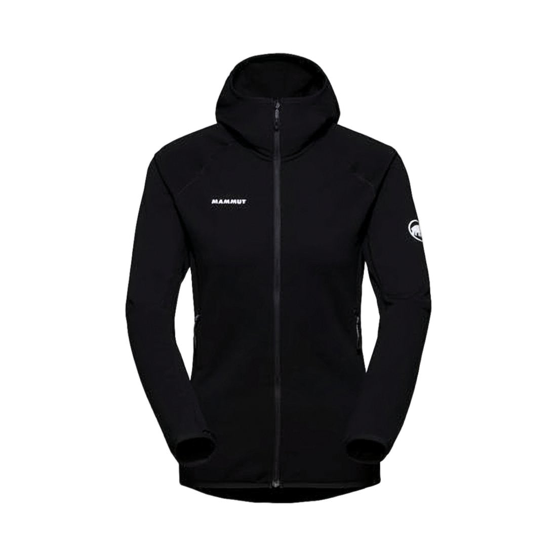 Mammut Fitted Black Jacket With Attached Hood