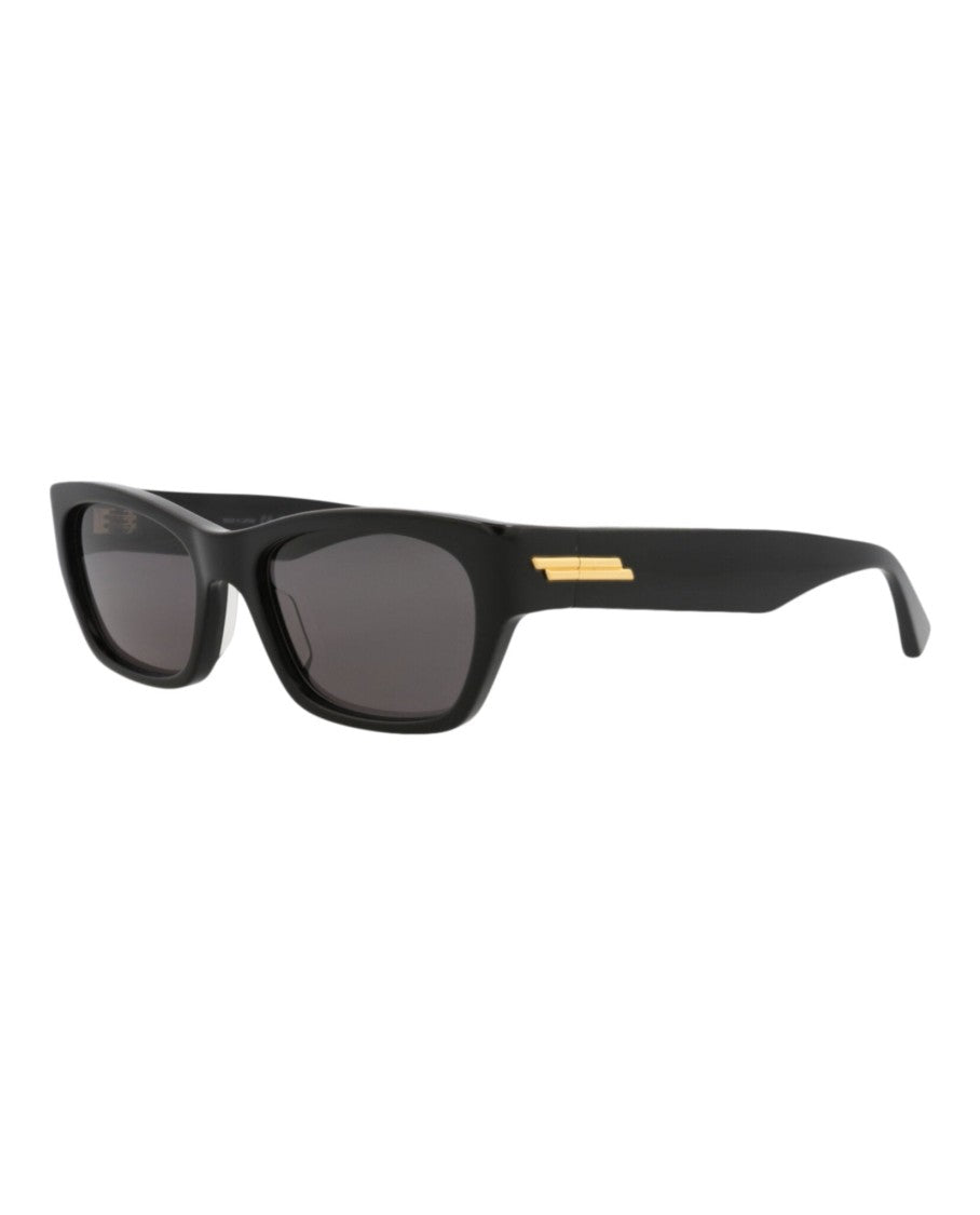 Bottega Veneta Square-Frame Acetate Sunglasses With Gold Accents